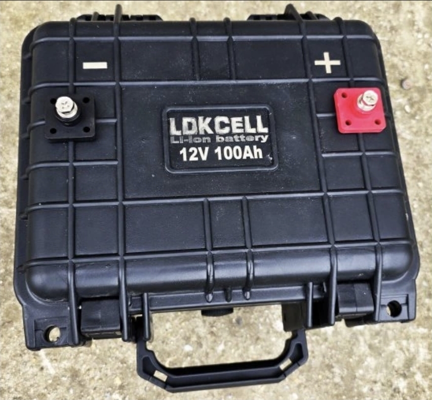 LDKCELL 12V100Ah Li-ion (16,8V) Bluetooth