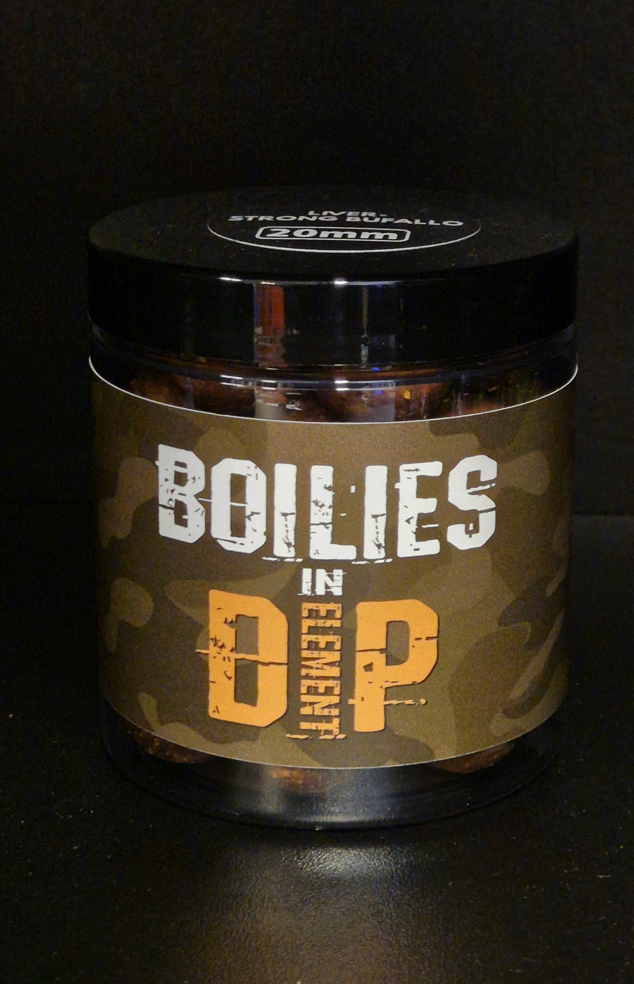 CONQUER ELEMENT BOILIES IN DIP 20mm /SQUID-KRILL/SCOPEX 250ml