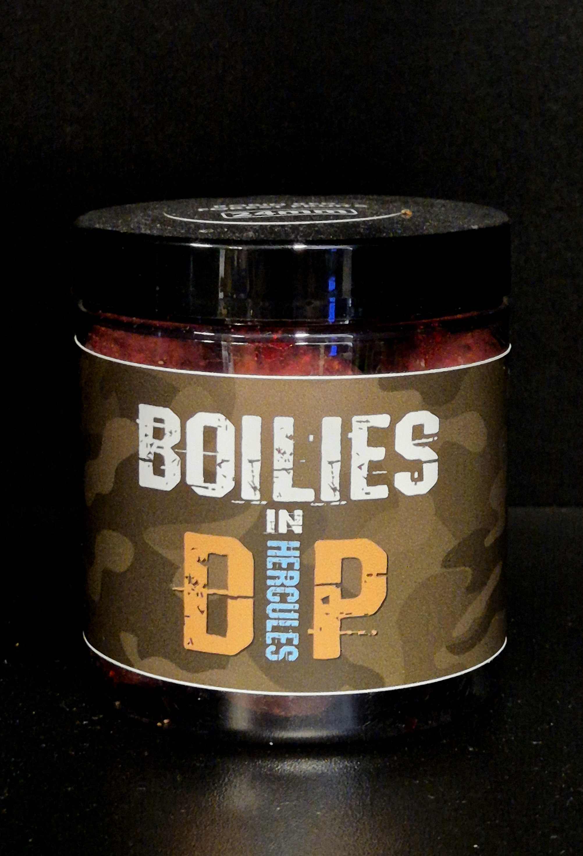 CONQUER HERKULES BOILIES IN DIP 24mm / ROBIN RED/FOREST FRUITS 250ml