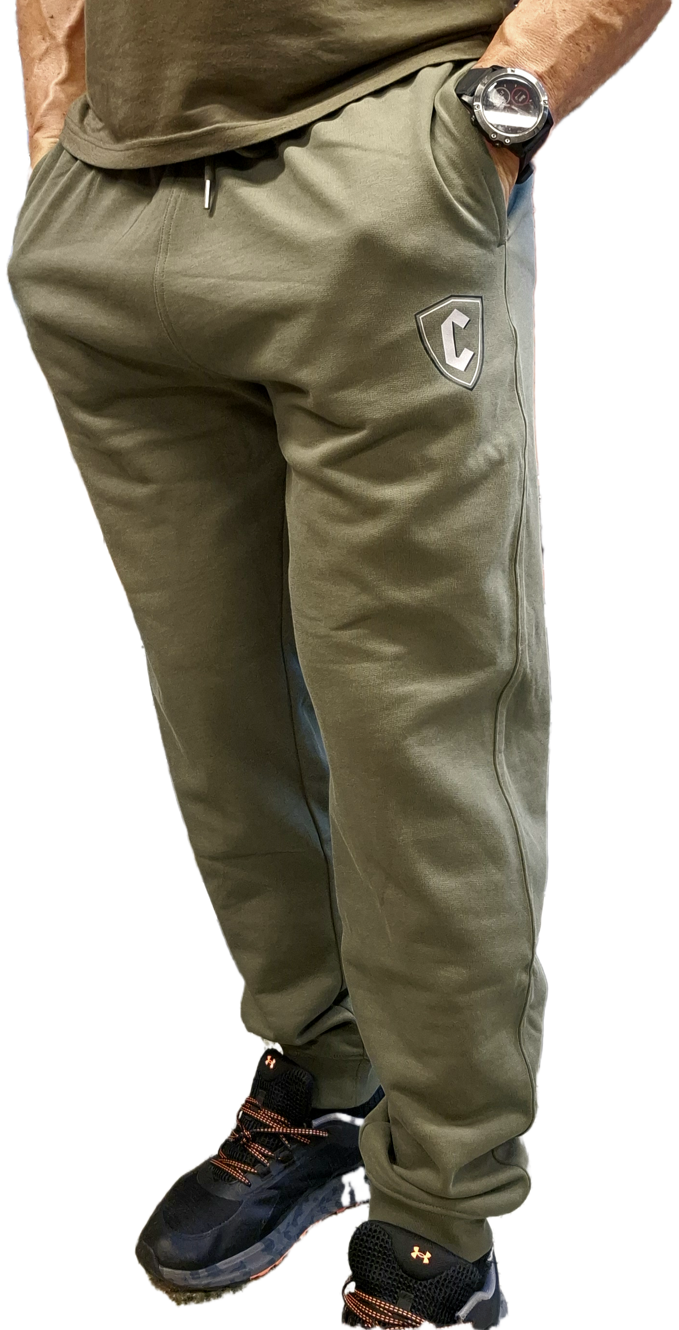 CONQUER TEPLÁKY KHAKI XXXL