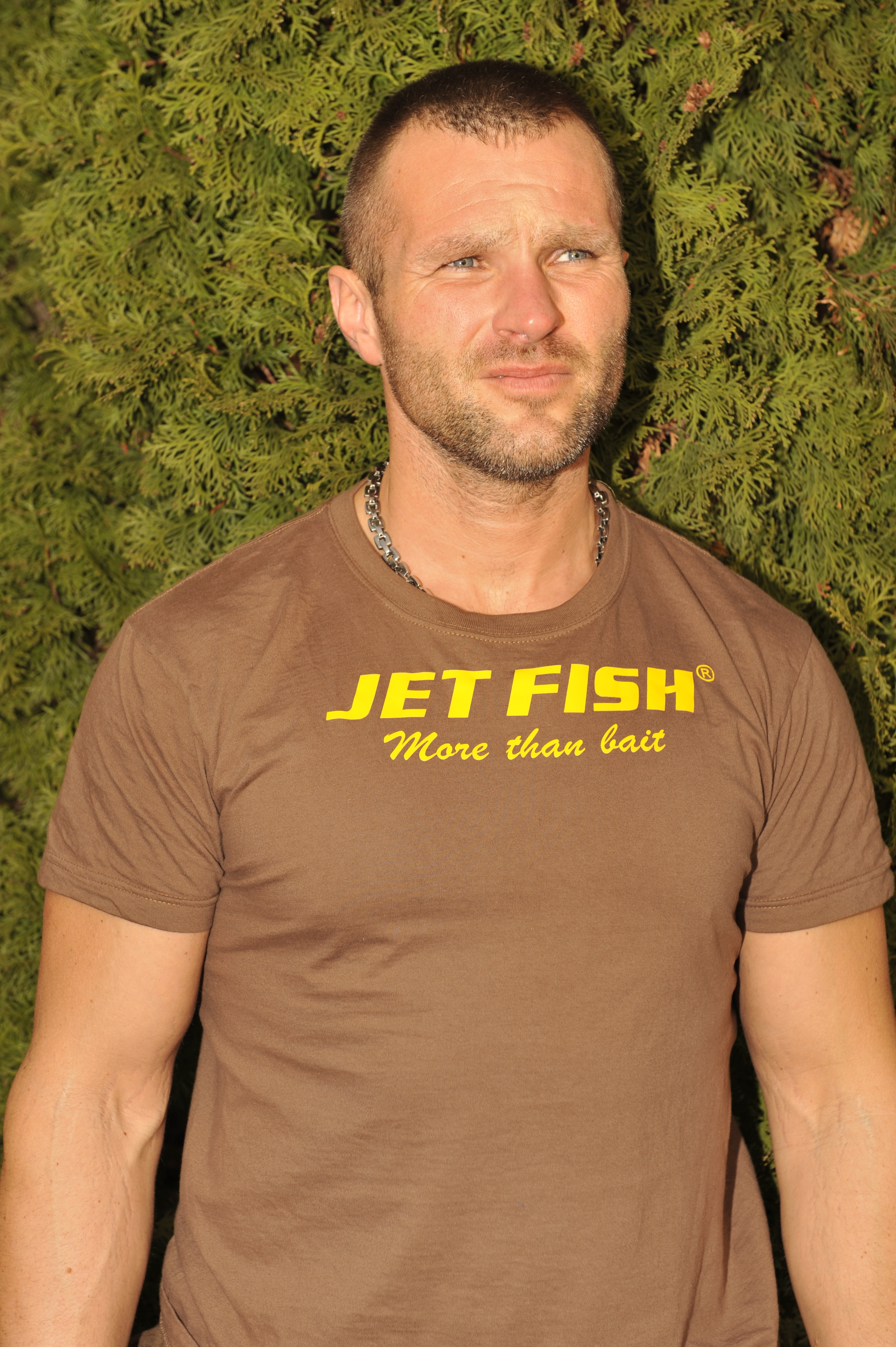 TRIČKO JET FISH-hnedé