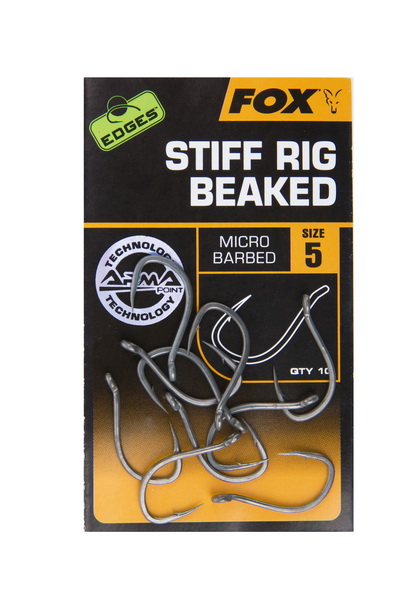 FOX STIFF RIG BEAKED Size 7