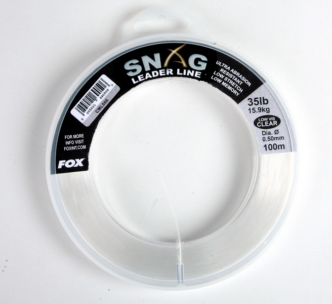 SNAG LEADER CLEAR 35lb / 0,50mm / 100m