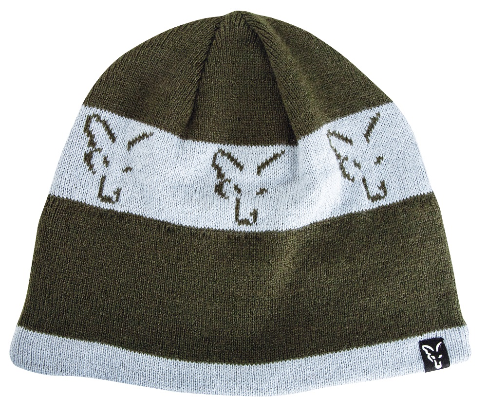 FOX GREEN/SILVER BEANIE