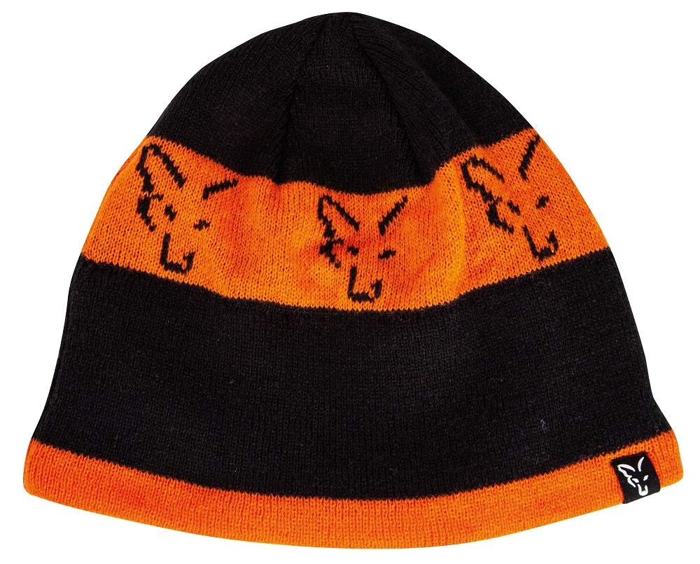 FOX BLACK/ORANGE BEANIE