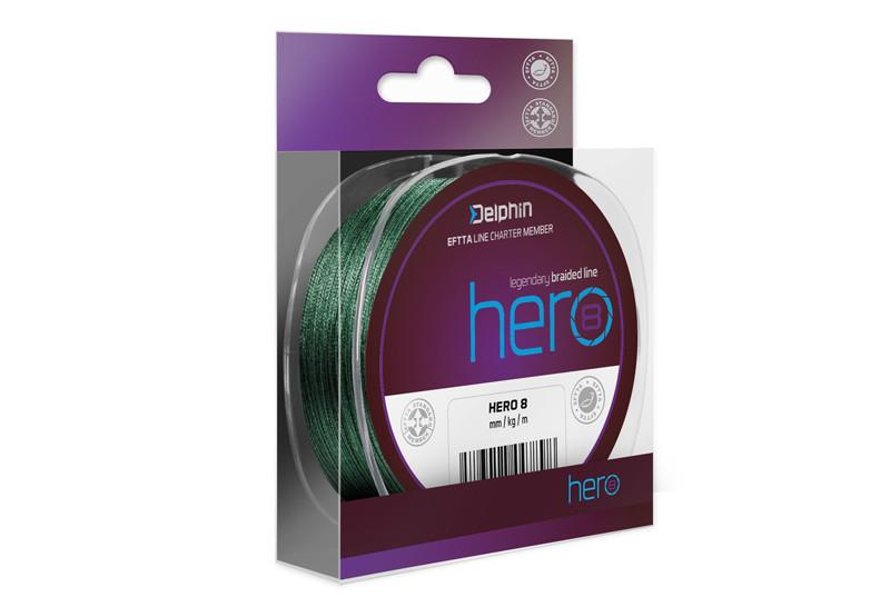 Delphin HERO 8 / zelená 0,35mm 23,60kg 117m