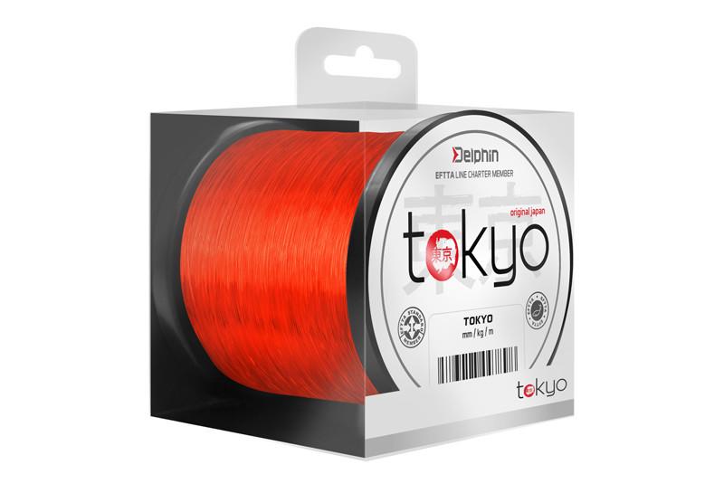 Delphin TOKYO oranžový 600m 0,369mm 22lbs