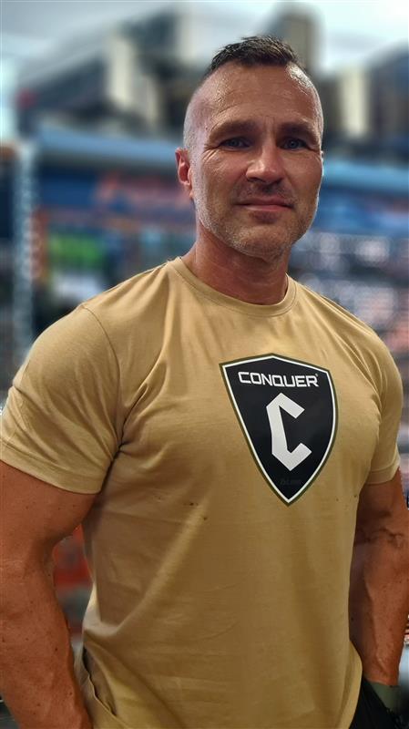 CONQUER T-SHIRT SUMMER XXL