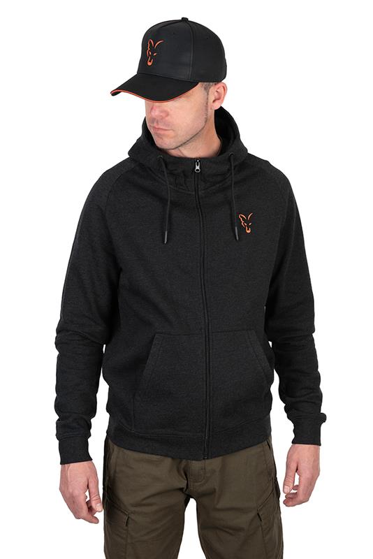 Fox Collection LW Hoody Black & Orange S