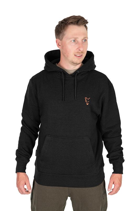 Fox Collection Hoody Black & Orange XXXL