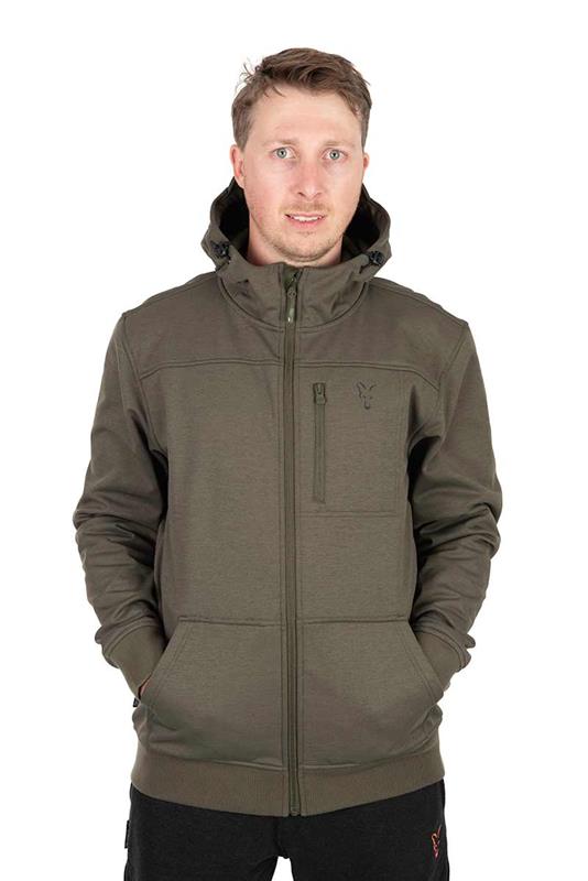 Fox Collection Soft Shell Jacket Green & Black XL