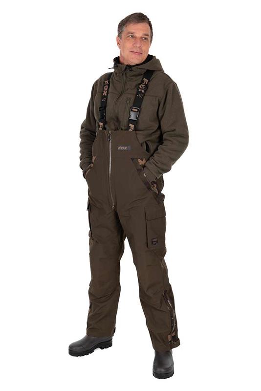 Fox RS25K Khaki Salopettes - S