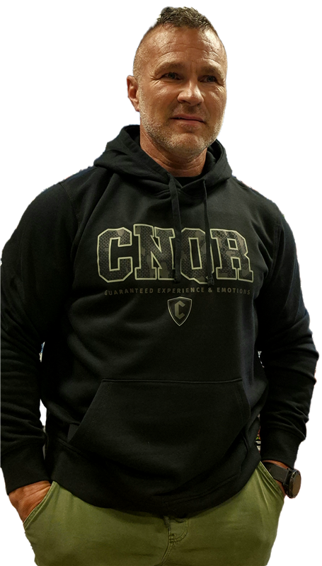 CONQUER MIKINA CNQR čierna S