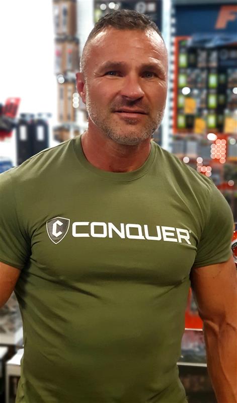 CONQUER T-SHIRT S