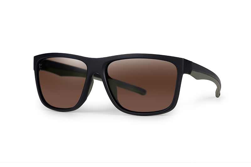 Fox Collection Green Black Shades - Grey Lens