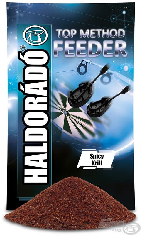 Haldorádó TOP Method Feeder Spicy Krill 800gr