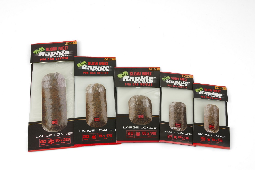 FOX RAPIDE PVA SLOW-MELT REFILLS 55mm x 120mm 25 bags
