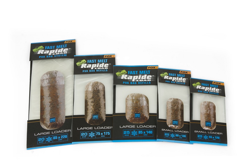 FOX RAPIDE PVA-FAST MELT REFILLS 55mm x120mm 25 bags