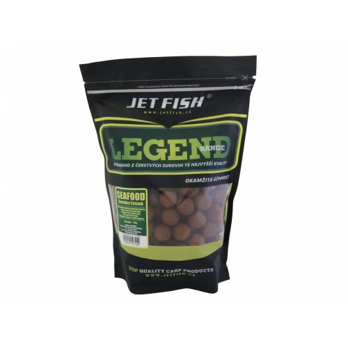 Boilie LEGEND SEAFOOD SLIVKA/CESNAK 20mm/1kg