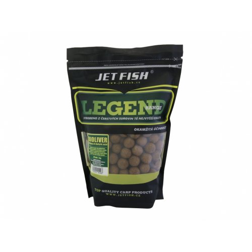Boilie LEGEND BIOLIVER ANANÁS/N-BUTYRIC ACID 20mm 1kg