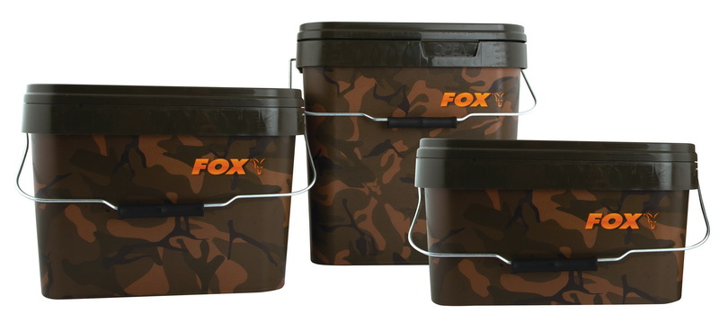 CAMO SQUARE CARP BUCKET 17 litre